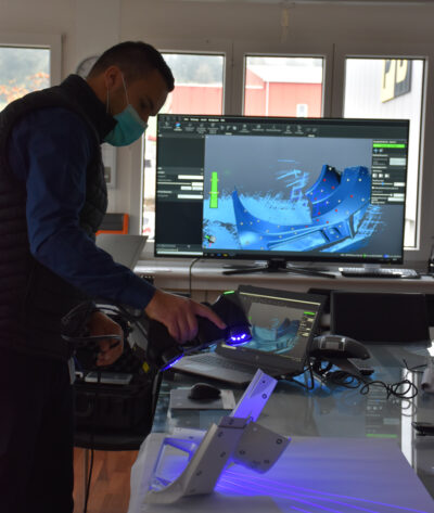 3D Scanner bei Plastika Balumag